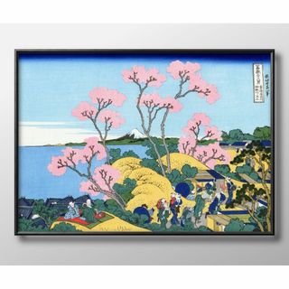 9826■A3アートポスター『葛飾北斎』絵画 イラスト マット(その他)