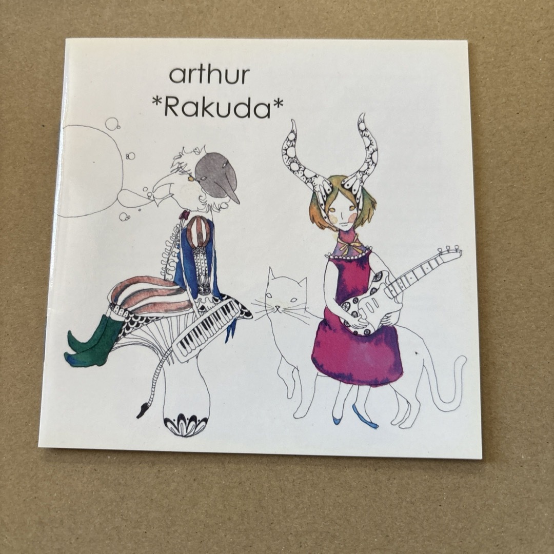 arthur / Rakuda デジパック仕様 エンタメ/ホビーのCD(ポップス/ロック(邦楽))の商品写真