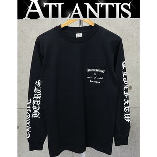 クロムハーツ(Chrome Hearts)のCHROME HEARTS 銀座店 クロムハーツ マックスフィールド LAリミテッド ダガープリント ロンT 長袖 size:S 黒 94521(Tシャツ/カットソー(七分/長袖))