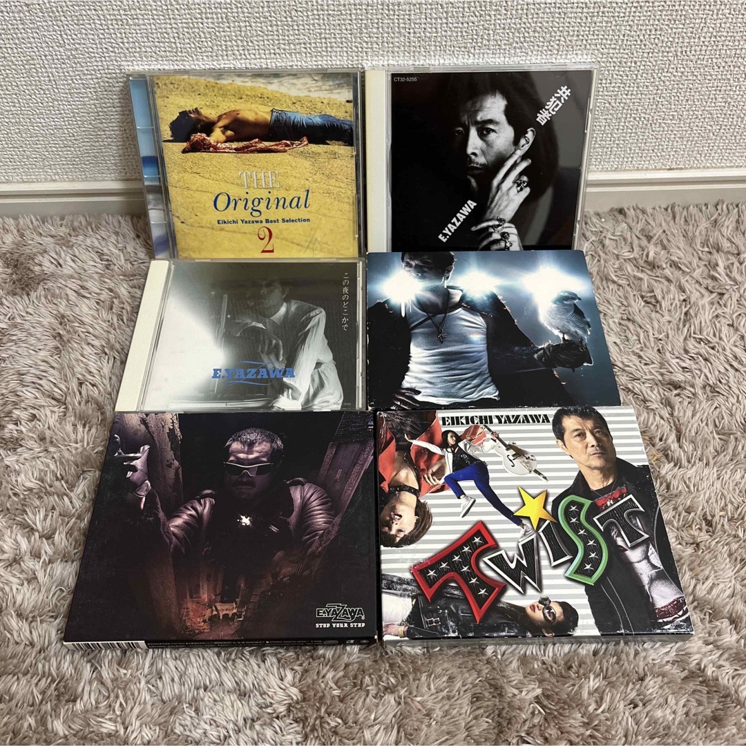 矢沢永吉 CD DVD 6枚セット エンタメ/ホビーのCD(ポップス/ロック(邦楽))の商品写真