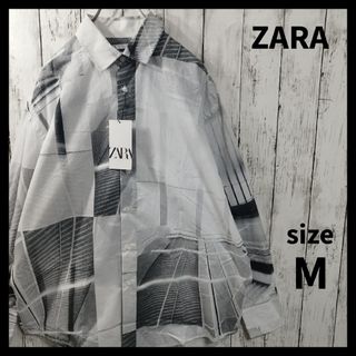 ザラ(ZARA)の【ZARA】Photo Patterned Shirt　D710(シャツ)