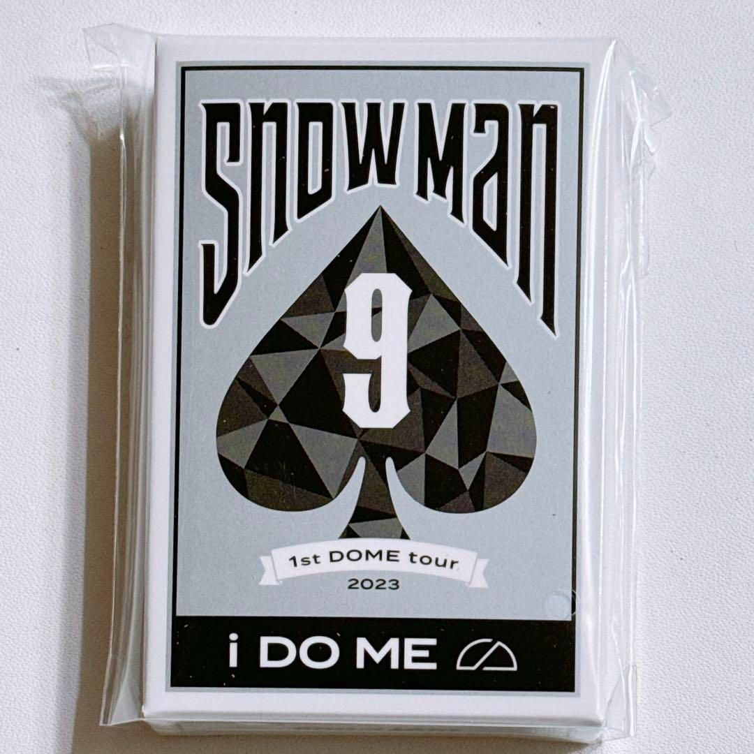 Snow Man(スノーマン)のSnowMan 1st DOME tour i DO MEトランプ 新品未開封！ エンタメ/ホビーのタレントグッズ(アイドルグッズ)の商品写真