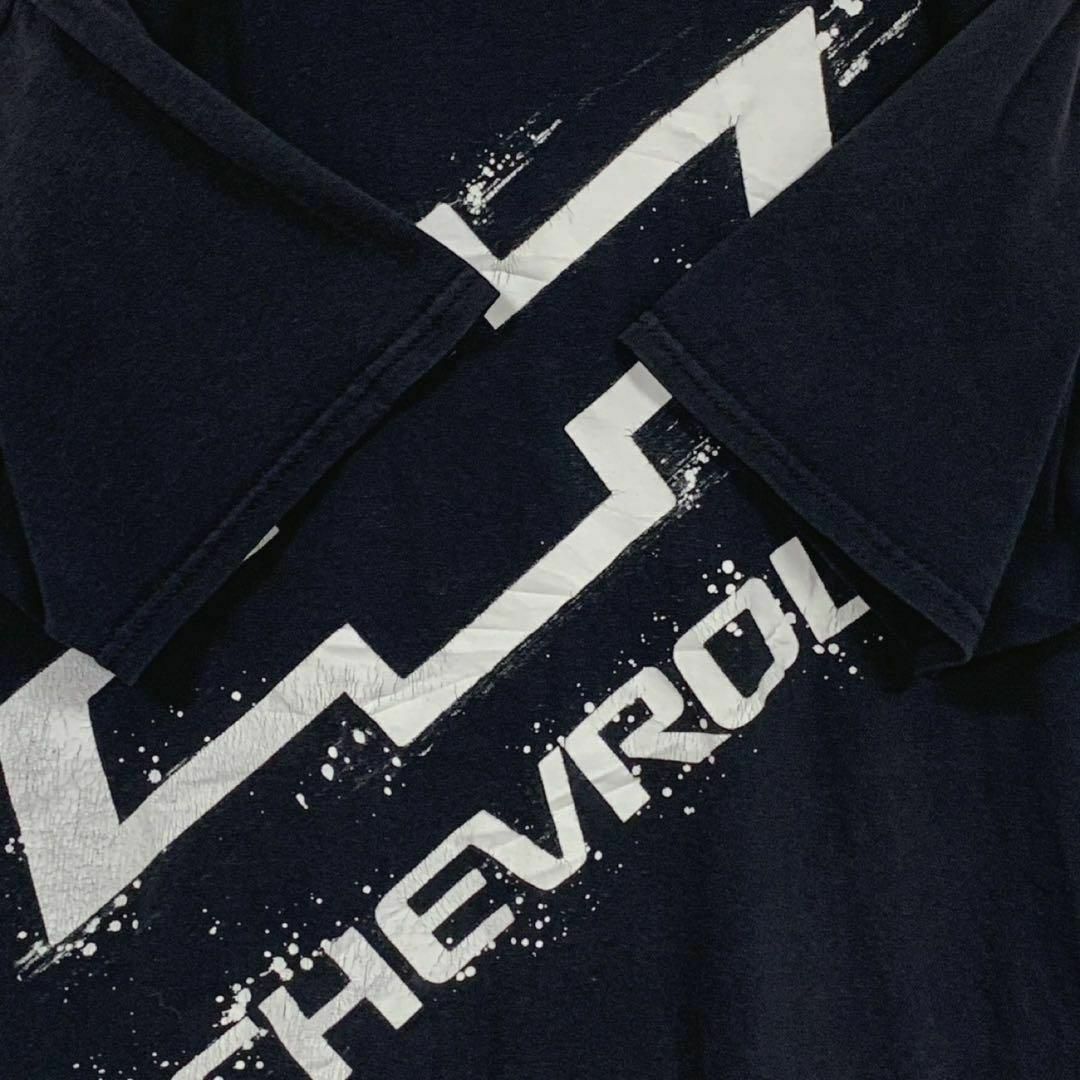 Chevrolet(シボレー)のCHEVROLET半袖 プリントシャツ Mサイズ シボーレ メンズのトップス(Tシャツ/カットソー(半袖/袖なし))の商品写真