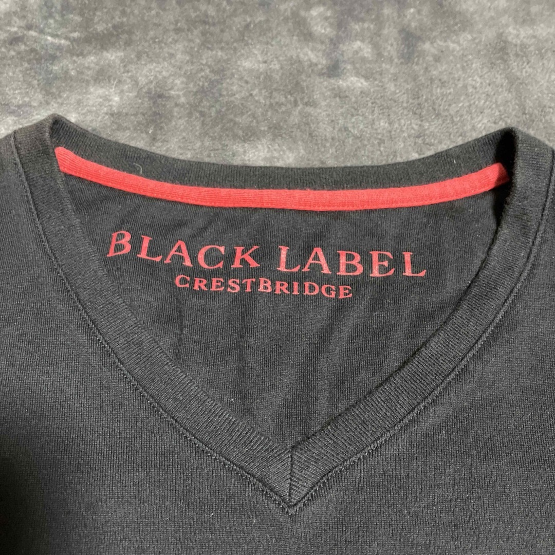 BLACK LABEL CRESTBRIDGE(ブラックレーベルクレストブリッジ)の【極美品】 ブラックレーベルクレストブリッジ カットソー 半袖 Tシャツ メンズのトップス(Tシャツ/カットソー(半袖/袖なし))の商品写真