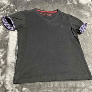 ブラックレーベルクレストブリッジ(BLACK LABEL CRESTBRIDGE)の【極美品】 ブラックレーベルクレストブリッジ カットソー 半袖 Tシャツ(Tシャツ/カットソー(半袖/袖なし))