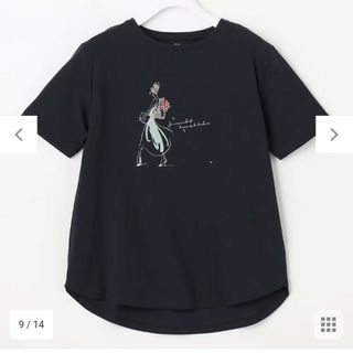 エニィスィス(anySiS)のanysis Tシャツ ネイビー(Tシャツ(半袖/袖なし))