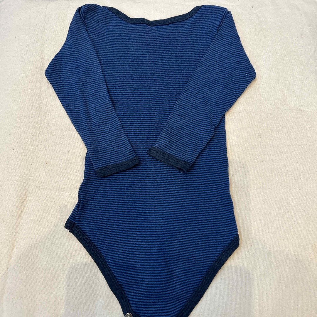 PETIT BATEAU(プチバトー)のプチバトー　ロンパース　3枚セット　サイズ24m/86cm キッズ/ベビー/マタニティのベビー服(~85cm)(ロンパース)の商品写真