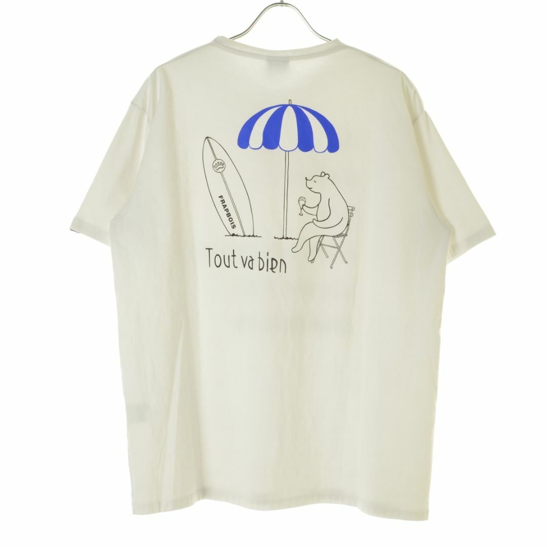 FRAPBOIS(フラボア)の【FRAPBOIS】LA VIE EST AVENTURE半袖Tシャツ メンズのトップス(Tシャツ/カットソー(半袖/袖なし))の商品写真