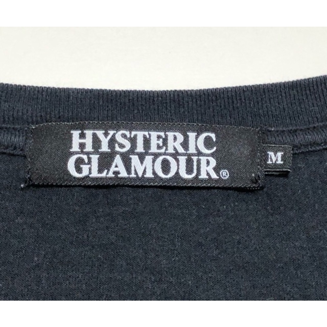 HYSTERIC GLAMOUR(ヒステリックグラマー)のHYSTERIC GLAMOUR（ヒステリックグラマー）4CL-6482　MEET THE CREEPER　ガールプリント 長袖Ｔシャツ　ロンT【E2745-007】 メンズのトップス(Tシャツ/カットソー(七分/長袖))の商品写真