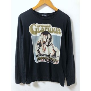 ヒステリックグラマー(HYSTERIC GLAMOUR)のHYSTERIC GLAMOUR（ヒステリックグラマー）4CL-6482　MEET THE CREEPER　ガールプリント 長袖Ｔシャツ　ロンT【E2745-007】(Tシャツ/カットソー(七分/長袖))