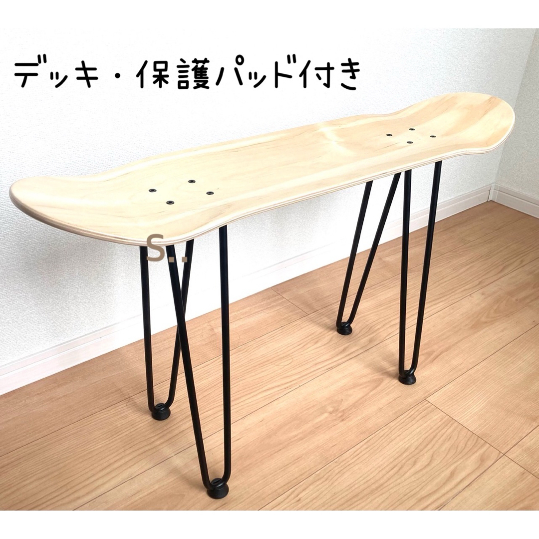 【新品】アウトドア　ベンチ　テーブル　スケートボード　スツールキット　diy スポーツ/アウトドアのアウトドア(テーブル/チェア)の商品写真