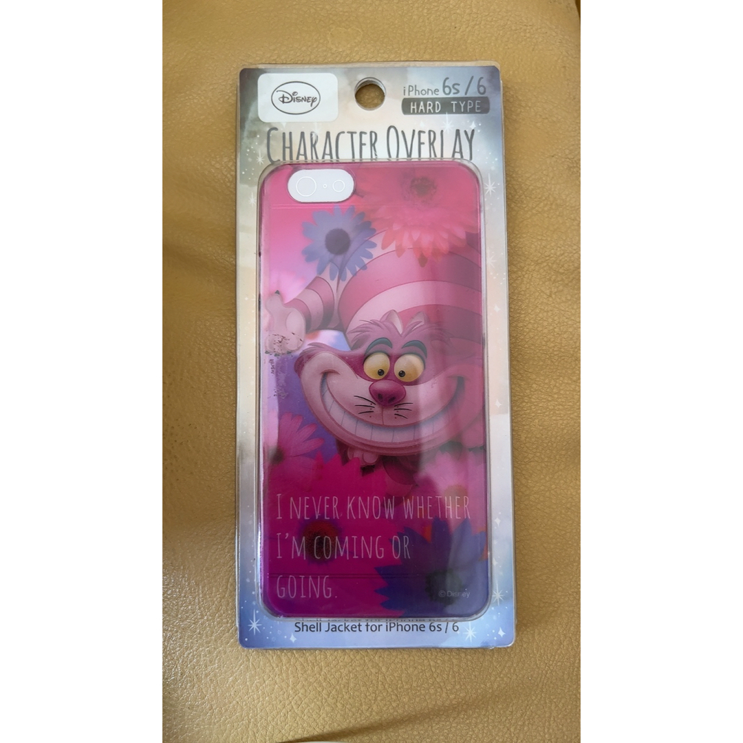 Disney(ディズニー)の【未開封】ディズニー　チェシャ猫　iPhone6、6s対応　スマホケース スマホ/家電/カメラのスマホアクセサリー(iPhoneケース)の商品写真