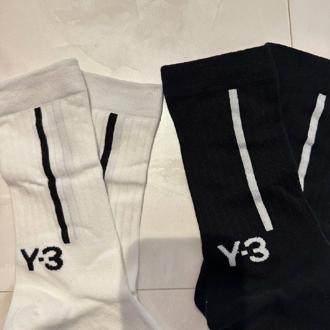 Y-3(ワイスリー)のY-3 靴下　ソックス　M メンズのレッグウェア(ソックス)の商品写真