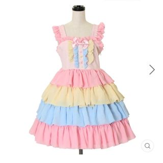 アンジェリックプリティー(Angelic Pretty)のマムマキシマム　ジャンパースカート(ひざ丈ワンピース)