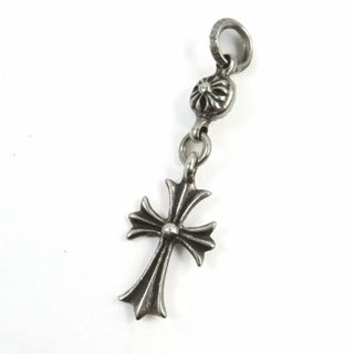 クロムハーツ(Chrome Hearts)の美品○CHROME HEARTS クロムハーツ 1ボール タイニー CH クロス チャーム SV925 ロゴ刻印 ペンダントトップ/チャーム  シルバー 保存袋付き 重量6.7g(その他)