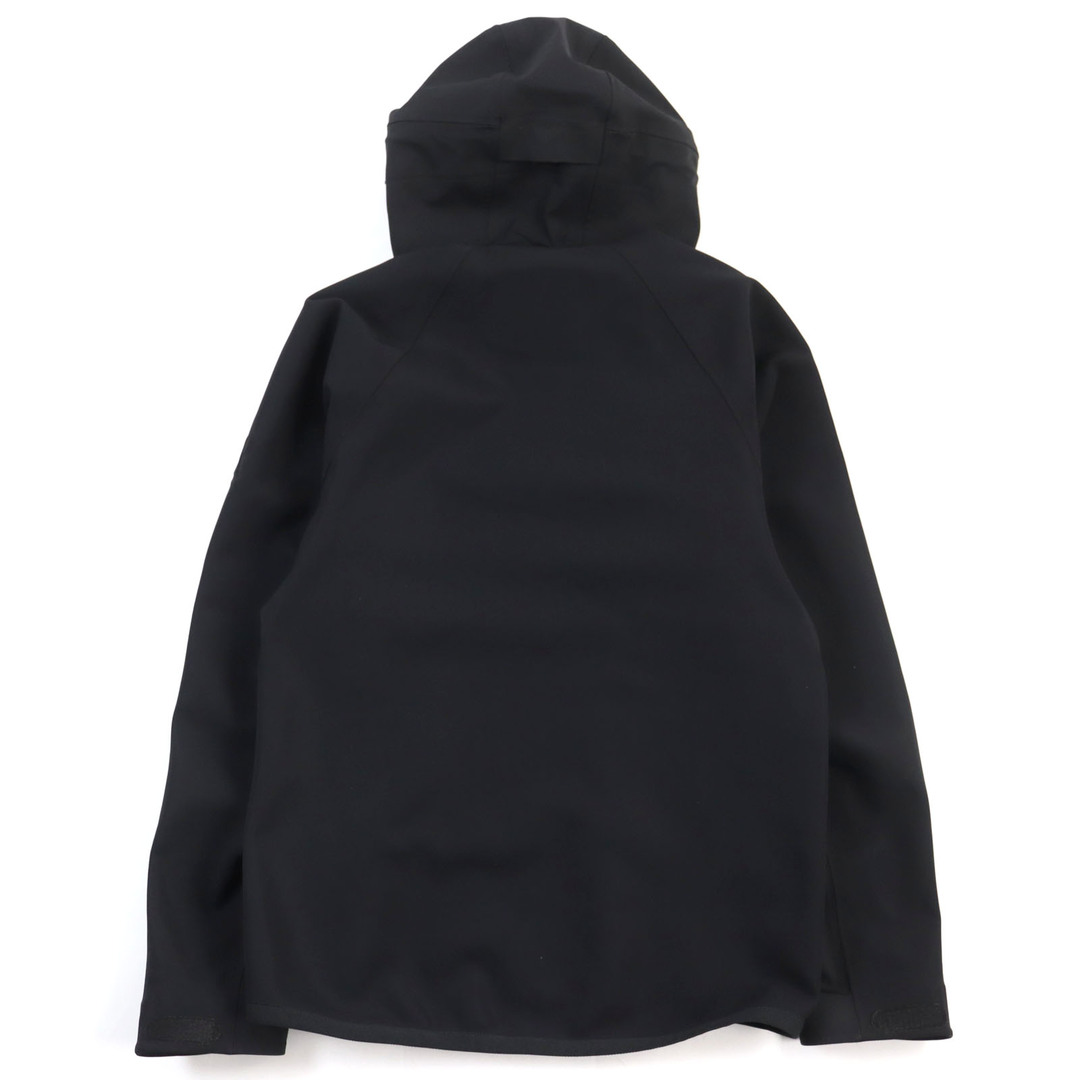 美品○MONCLER GRENOBLE  モンクレールグルノーブル 2019年製 E20978401150 80995 MAGLIA CARDIGAN ロゴワッペン/ロゴエンボス トリコロール ダブルジップ フーデッド マウンテンパーカー/ナイロンジャケット ブラック S 正規品 メンズ メンズのジャケット/アウター(マウンテンパーカー)の商品写真