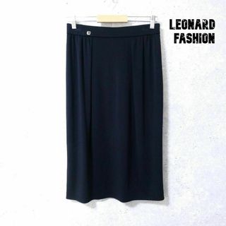 LEONARD - 美品 LEONARD FASHION ロング丈 ミモレ丈 イージータイトスカート