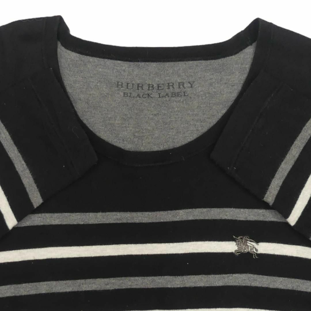 BURBERRY BLACK LABEL(バーバリーブラックレーベル)の廃盤 バーバリーブラックレーベル Tシャツ L ロンT カットソー JJ840 メンズのトップス(Tシャツ/カットソー(七分/長袖))の商品写真