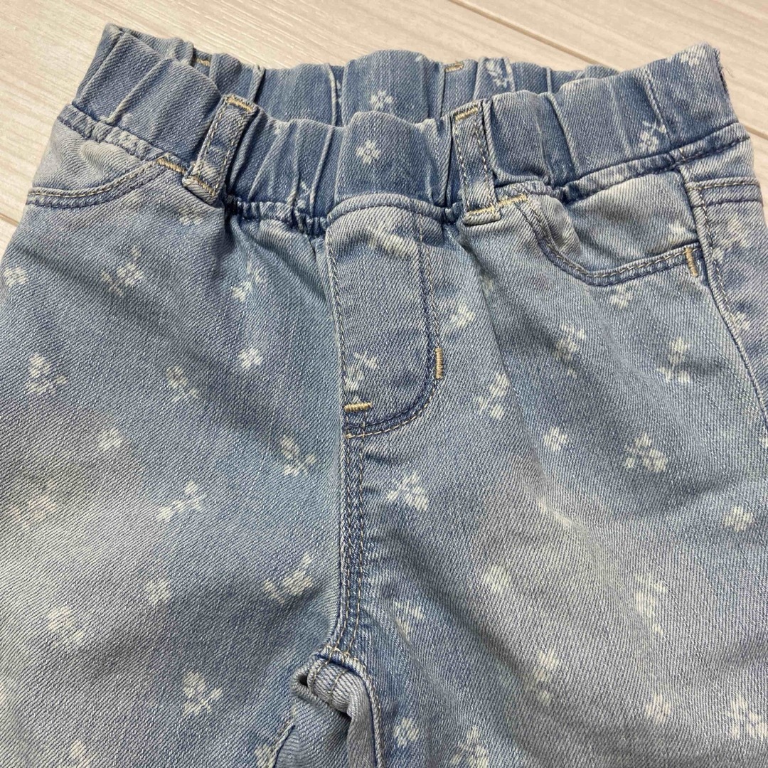 GAP Kids(ギャップキッズ)のGAP デニム 3歳 100 キッズ/ベビー/マタニティのキッズ服女の子用(90cm~)(パンツ/スパッツ)の商品写真