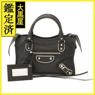 バレンシアガ(Balenciaga)のBALENCIAGA　クラシック　ミニシティ　ブラック　レザー【207】(ショルダーバッグ)