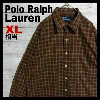 ポロラルフローレン(POLO RALPH LAUREN)のj58 US古着 ポロ ラルフローレン 長袖シャツ コットン100%(シャツ)