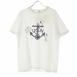 【BUZZRICKSON'S×PEANUTS】SNOOPY USN Tシャツ