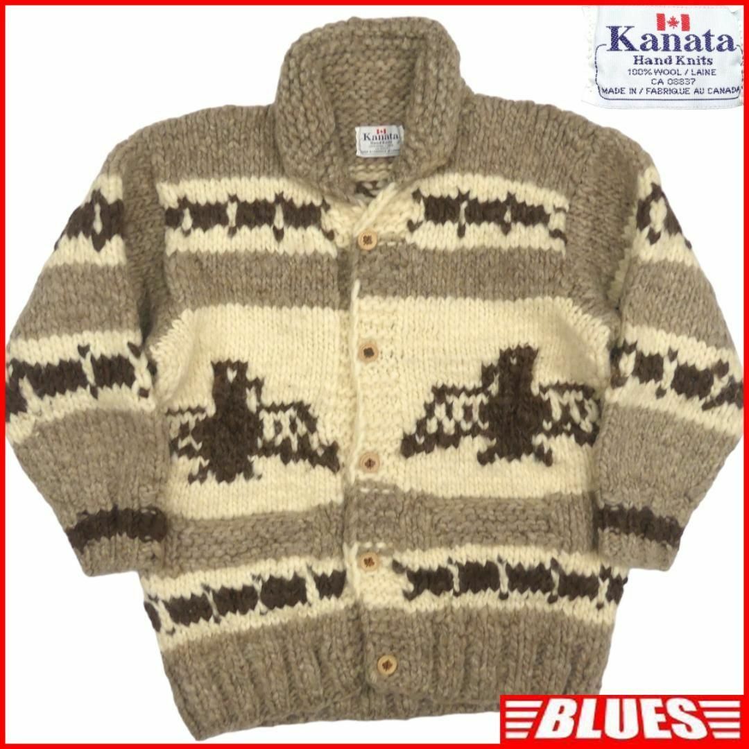 カウチン セーター kanata ニット XXL カナダ製 カナタ HN2066 カウチン セーター kanata ニット XXL カナダ製 カナタ HN2066