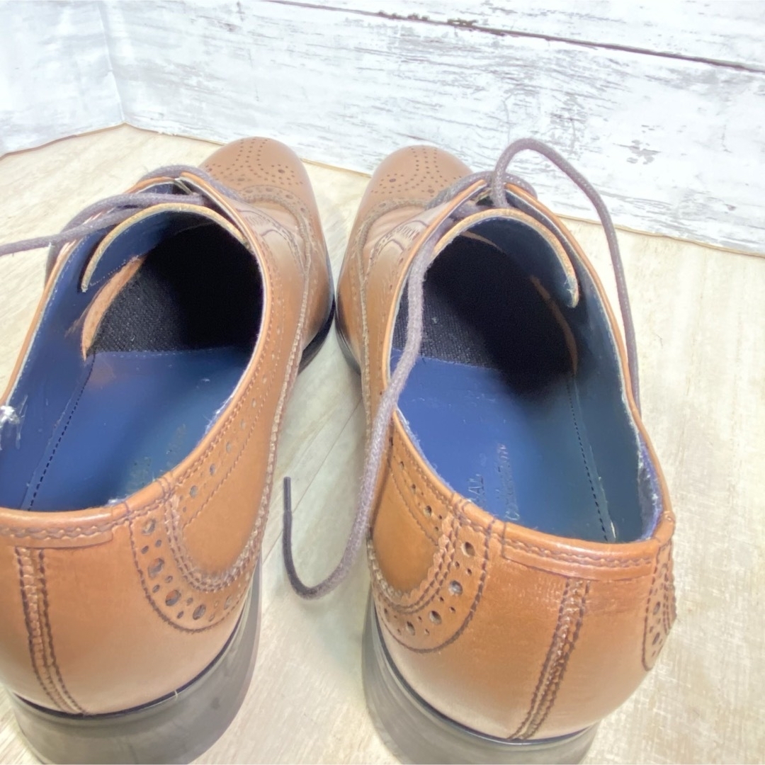 REGAL(リーガル)の【REGAL】リーガル ウイングチップ　ビジネスシューズ　美品　24.5cm メンズの靴/シューズ(ドレス/ビジネス)の商品写真