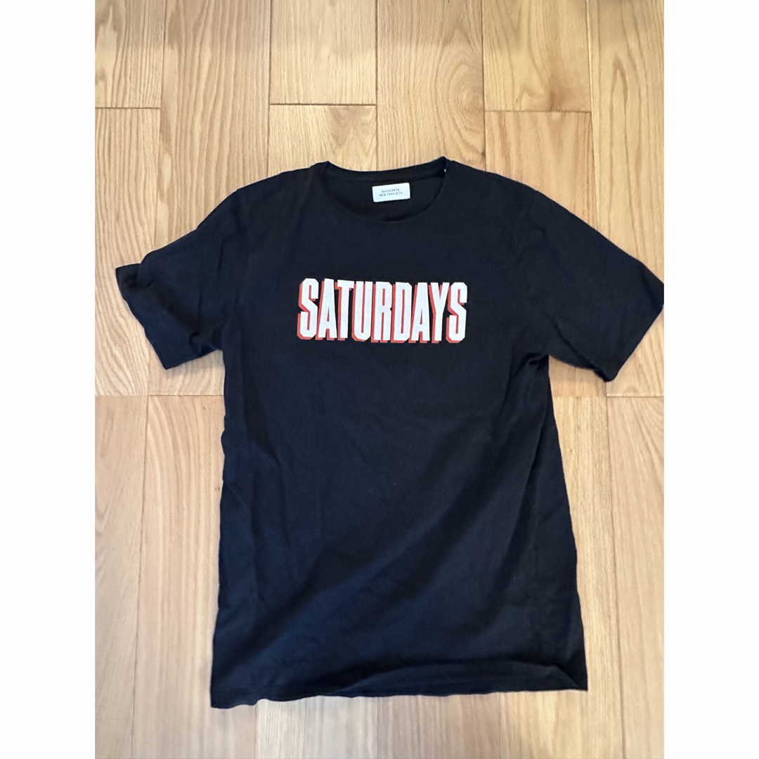 Saturdays NYC(サタデーズニューヨークシティ)のSaturdays NY 黒Tシャツ メンズのトップス(Tシャツ/カットソー(半袖/袖なし))の商品写真