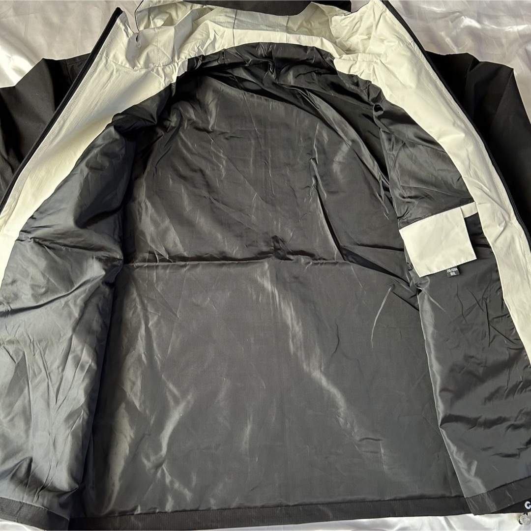 4L-5L 春 メンズ 大きいサイズ マウンテンパーカー 防水 ジャケット 黒 メンズのジャケット/アウター(マウンテンパーカー)の商品写真