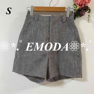 エモダ(EMODA)の完売！EMODA エモダツイードジャストウエストショートパンツ(ショートパンツ)