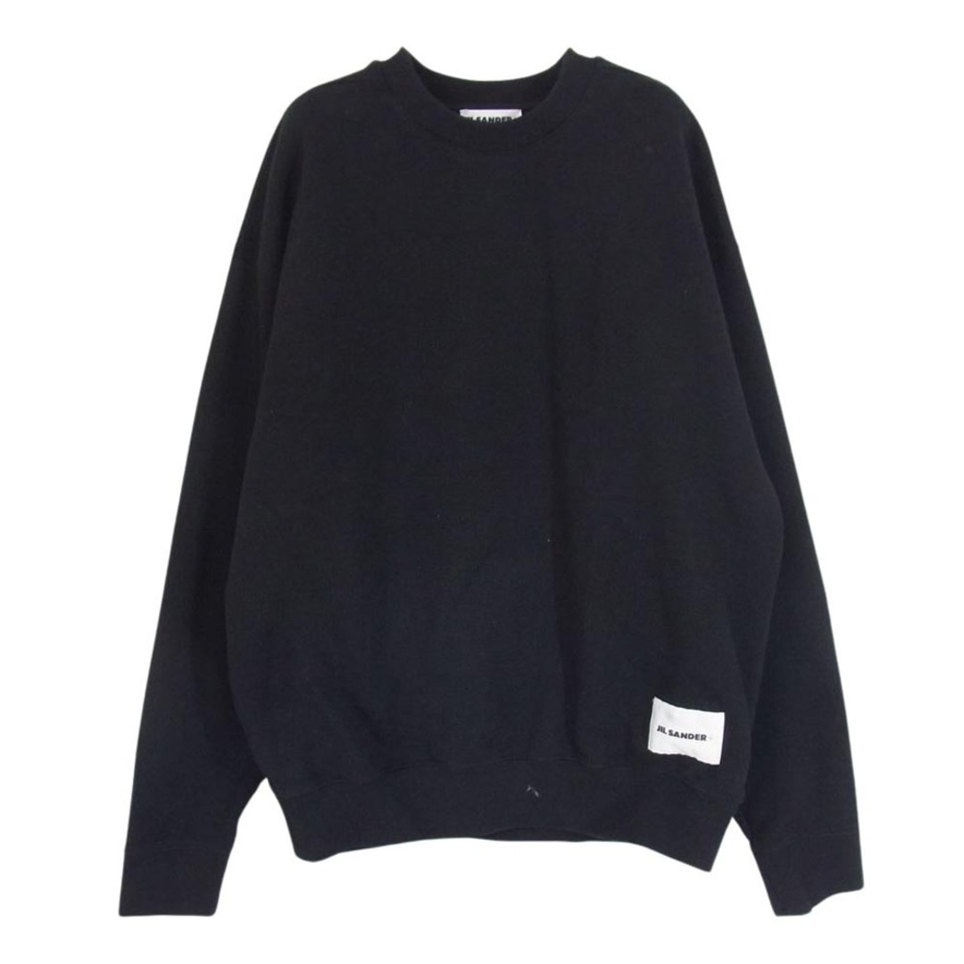 Jil Sander(ジルサンダー)のJIL SANDER ジルサンダー 23AW J47GU0104 プラス ロゴパッチ スウェット ブラック系 S【中古】 メンズのトップス(スウェット)の商品写真