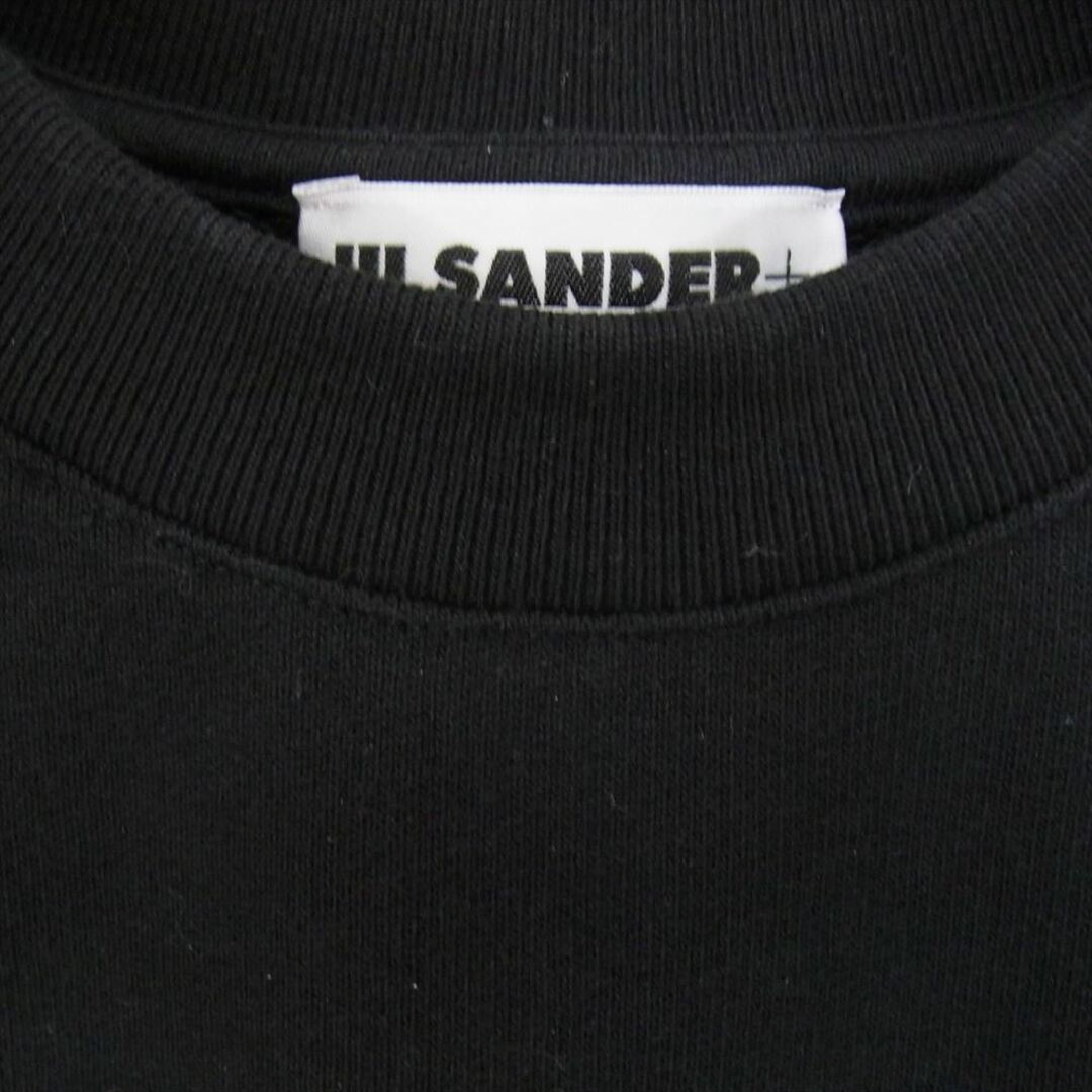 Jil Sander(ジルサンダー)のJIL SANDER ジルサンダー 23AW J47GU0104 プラス ロゴパッチ スウェット ブラック系 S【中古】 メンズのトップス(スウェット)の商品写真