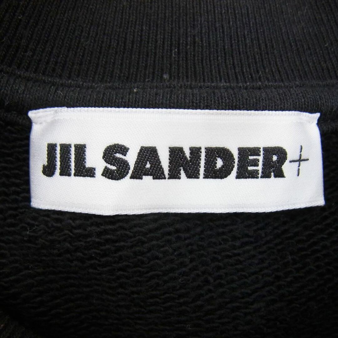 Jil Sander(ジルサンダー)のJIL SANDER ジルサンダー 23AW J47GU0104 プラス ロゴパッチ スウェット ブラック系 S【中古】 メンズのトップス(スウェット)の商品写真