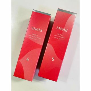 桃谷順天館 SHeld メイクアップベース & クリームファンデーション(化粧下地)