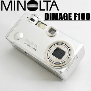コニカミノルタ(KONICA MINOLTA)のMINOLTA DiMAGE F100 レトロコンデジ 光学3倍ズーム(コンパクトデジタルカメラ)