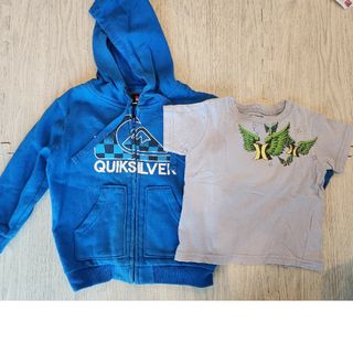 クイックシルバー(QUIKSILVER)のQuicksilverトレーナー&ハーレイTシャツ(Tシャツ/カットソー)