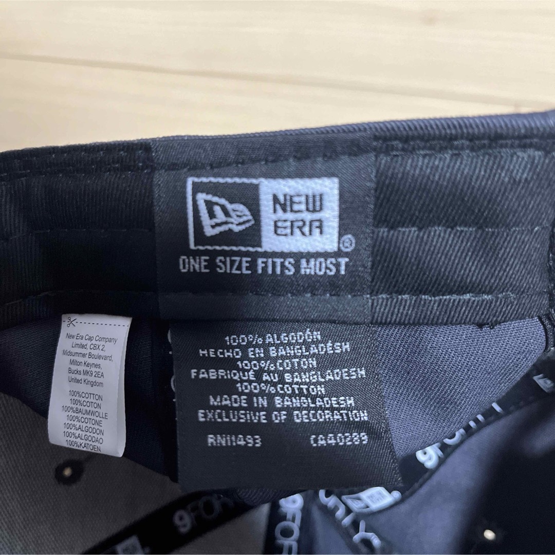 NEW ERA(ニューエラー)のニューエラ　NEW ERA NY ニューヨークヤンキース　チャコールグレー メンズの帽子(キャップ)の商品写真