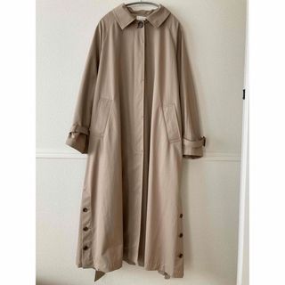 BEAMS - 【限定セール】BEAMS HEART / ステンカラー ロングコート　ベージュ