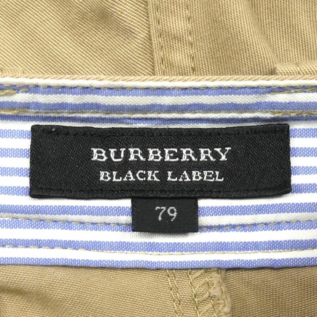 BURBERRY BLACK LABEL(バーバリーブラックレーベル)の廃盤 バーバリーブラックレーベル ハーフパンツ W32 ベージュ JJ824 メンズのパンツ(ショートパンツ)の商品写真