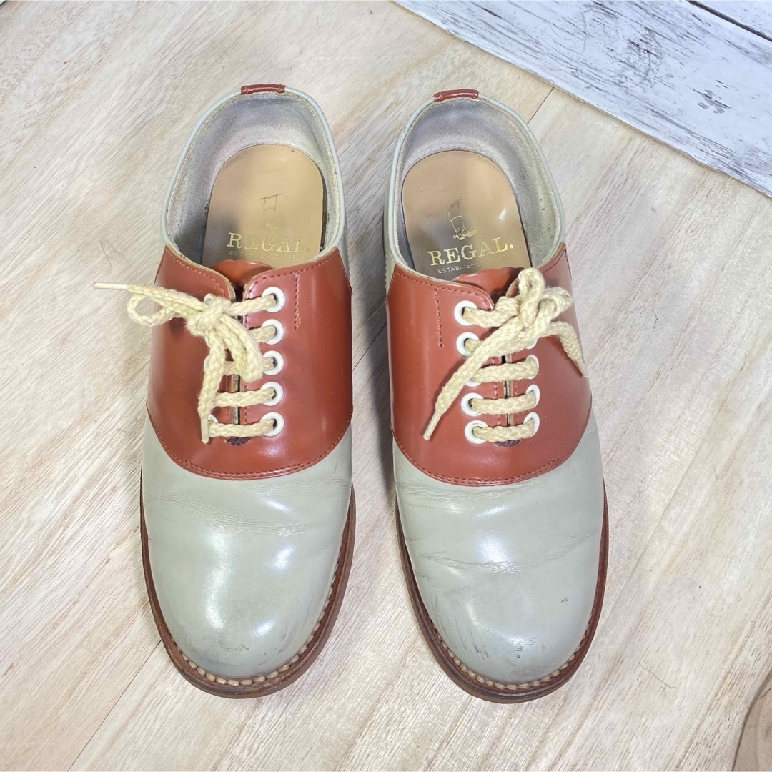 REGAL(リーガル)の【REGAL】リーガル　サドル シューズ SADDLE SHOES 23cm  レディースの靴/シューズ(ローファー/革靴)の商品写真