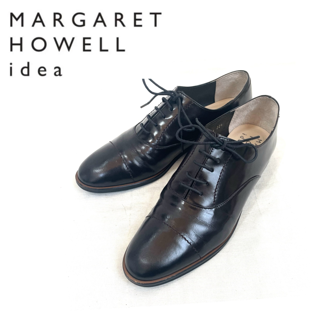 MARGARET HOWELL(マーガレットハウエル)のMARGARET HOWELL idea レースアップシューズ22.5 レディースの靴/シューズ(ローファー/革靴)の商品写真