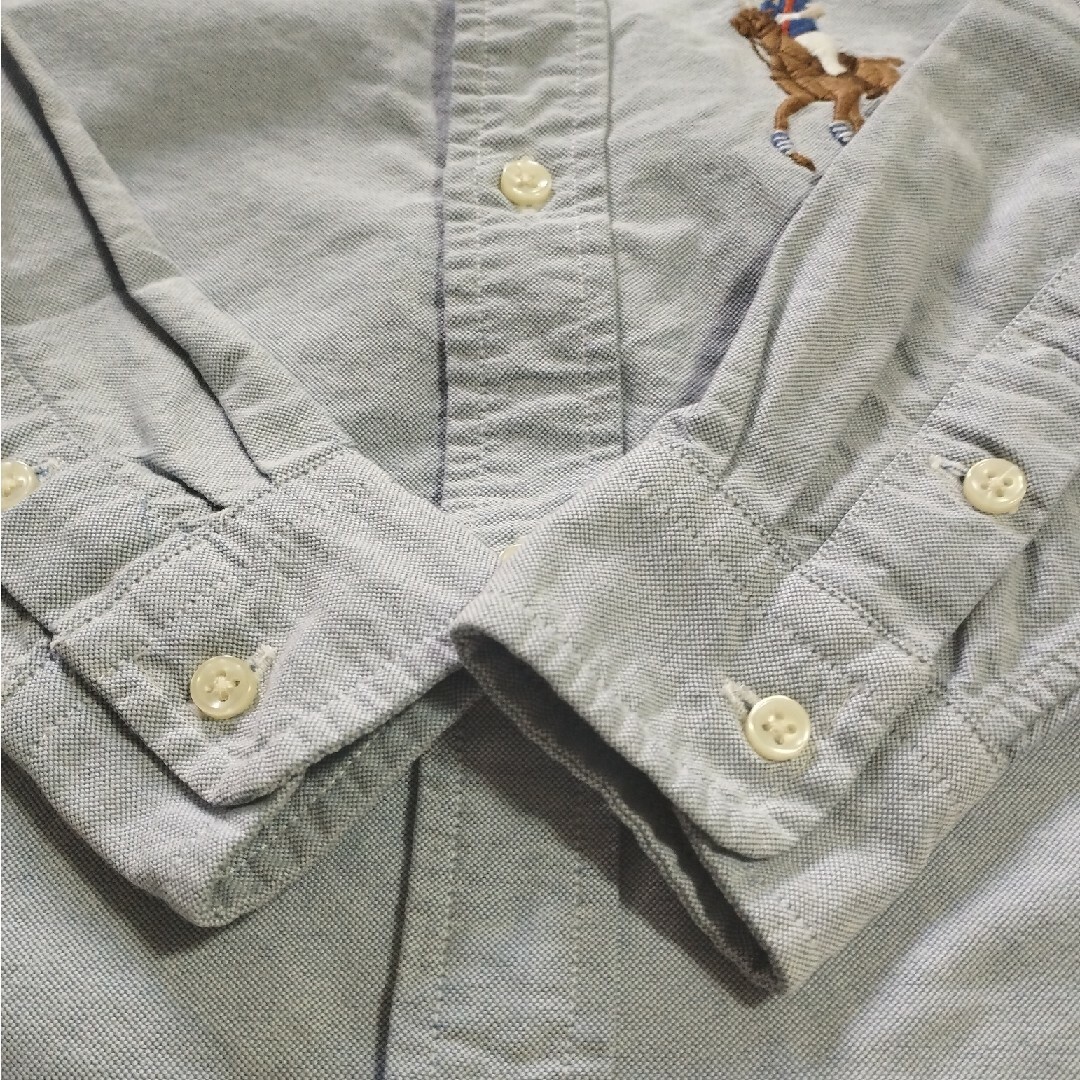 Ralph Lauren(ラルフローレン)のラルフローレン　カーディガン＆ボタンダウンシャツ　95・100 キッズ/ベビー/マタニティのキッズ服男の子用(90cm~)(カーディガン)の商品写真