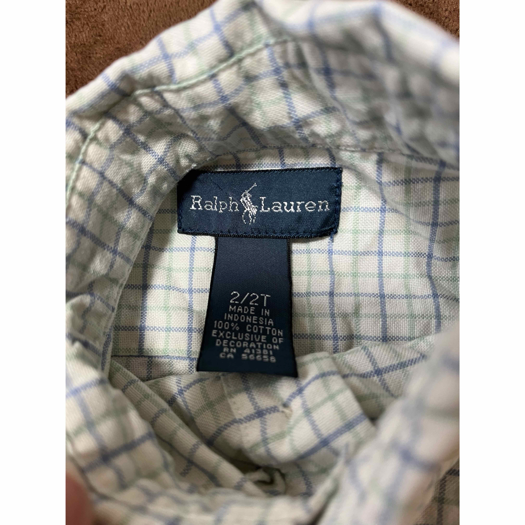 Ralph Lauren(ラルフローレン)のラルフローレン 長袖 長袖シャツ チェック チェックシャツ 95 キッズ/ベビー/マタニティのキッズ服男の子用(90cm~)(その他)の商品写真