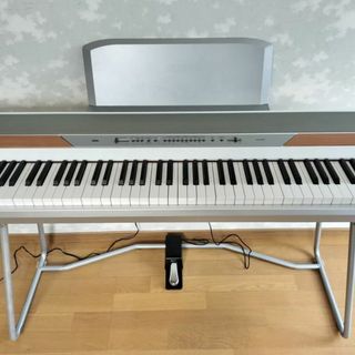 コルグ(KORG)の【KORG】88鍵盤RH3電子ピアノSP-250スタンド付属品完備シルバー名器(電子ピアノ)