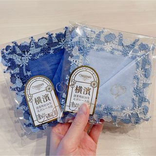 フェイラー(FEILER)の近沢レース　元町本店限定マリーン(ハンカチ)