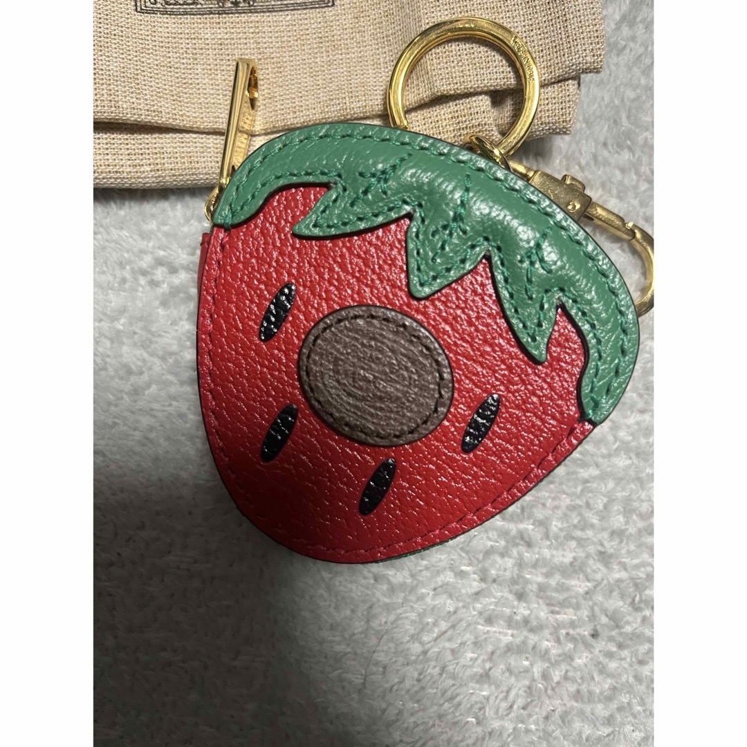 超美品】GUCCI Fruttini イチゴ ストロベリー コインケース 超美品】GUCCI Fruttini イチゴ ストロベリー コインケース
