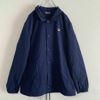 FILA アウター Lサイズ ネイビー(ブルゾン)