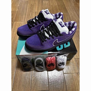 Nike SB Dunk Low Purple Lobster Concepts(スニーカー)