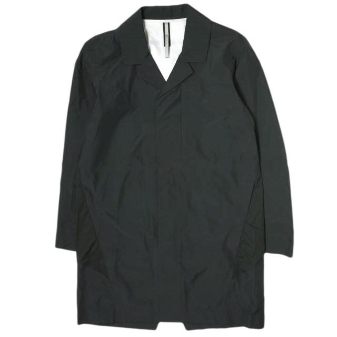 ARC'TERYX VEILANCE アークテリクス ヴェイランス カナダ製 Spere Coat ナイロンチェスターコート 17316 M BLACK アウター【中古】【ARC'TERYX VEILANCE】 メンズのジャケット/アウター(チェスターコート)の商品写真